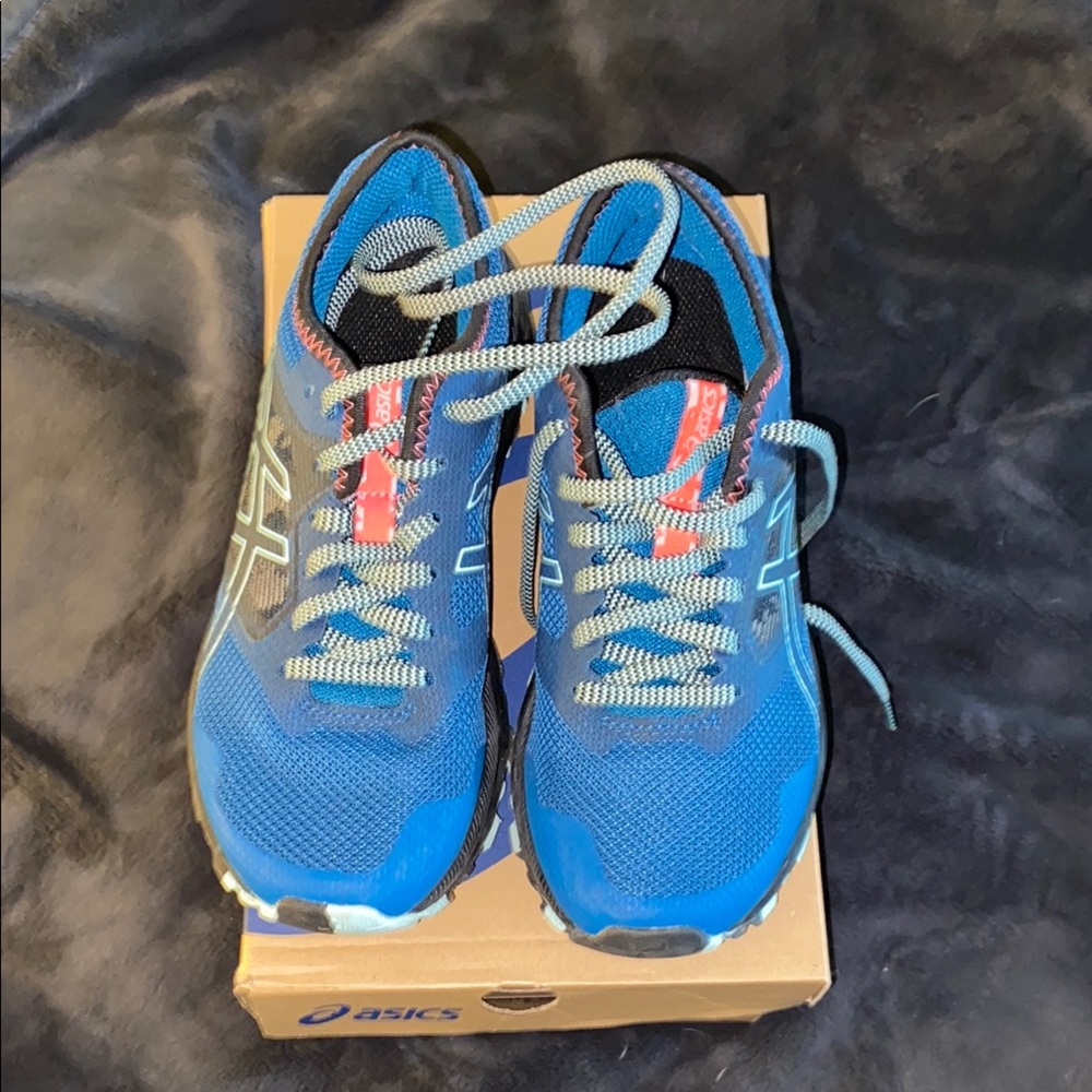 Asics Blue Athletic Sneakers 6.5 w/box